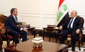 Ashton Carter, Haidar Abadi