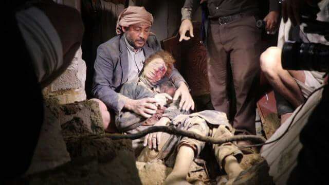 Les images affreuses du massacre saoudien au Yémen
