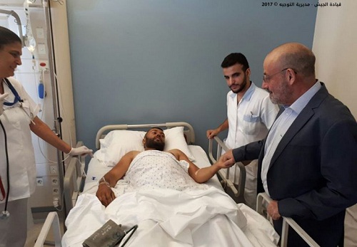 Un soldat libanais blessé