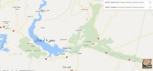 Les FDS ont d'ores et déjà changé le nom du lac d'Assad en lac d'Ocalan