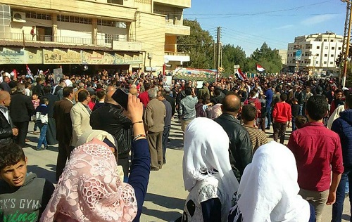 Manifestation à Ghazlaniyat