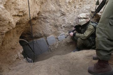 tunnel, Gaza, soldats israéliens