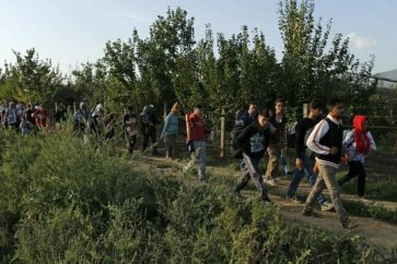 Des migrants en Croatie