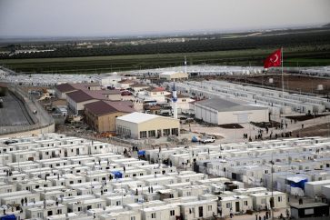 Camp des réfugiés syriens à Kilis