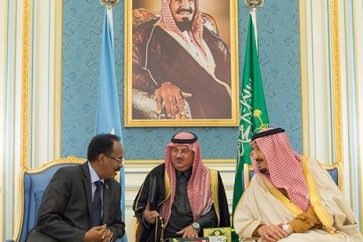 Les dirigeants saoudien et somalien