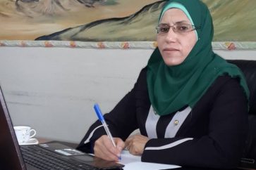 La députée palestinienne Samira Halayqa