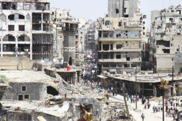 Le quartier Waer à Homs