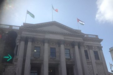 Irlande : la mairie de Dublin hisse le drapeau palestinien