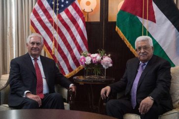 Rex Tillerson et Mahmoud Abbas
