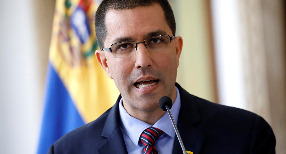 Le chef de la diplomatie vénézuélienne Jorge Arreaza