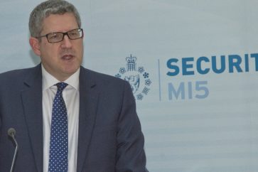 Andrew Parker, directeur général du service de renseignement intérieur britannique MI5