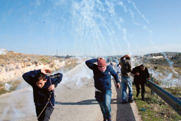Affrontements à Nabi Saleh contre l'occupation israélienne