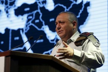 Israel's Chief of Staff Lieutenant General Gadi Eizenkot
