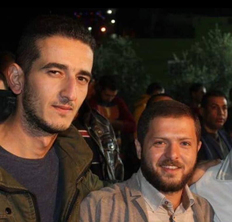 Le martyr Ahmad Ismail Jarrar et son cousin Ahmad Nasr Jarrar