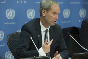 L'ambassadeur suédois auprès des Nations unies, Olof Skoog