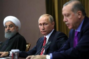 Rohani, Poutine et Erdogan