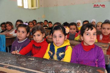 Les enfants sont retournés à l'école dans les localités libérées de la Ghouta orientale