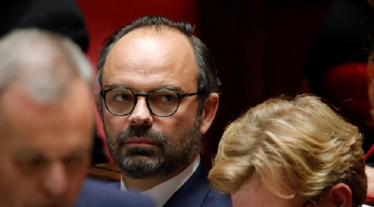 French Prime Minister Edouard Philippe attends the questions to the government session at the National Assembly in Paris