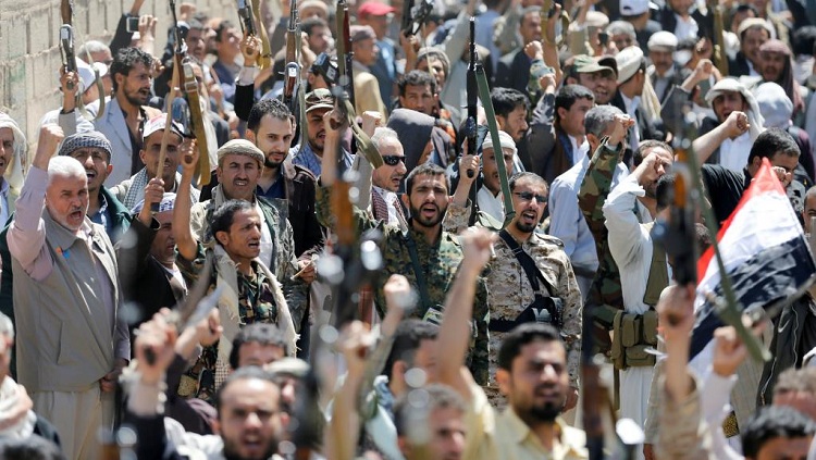 Des partisans d'Ansarullah au Yémen