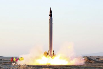 Missile balistique iranien