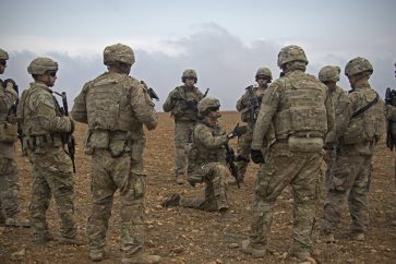 Des militaires américains à Manbij