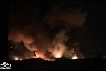 L'explosion dans le camp Chouhada le 19 juillet 2019