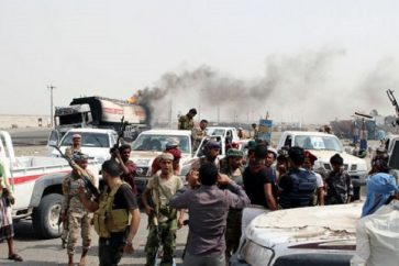 Des miliciens du STC dans le sud du Yémen