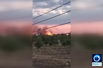 Explosion dans des entrepôts de l'armée américaine à Hassaké