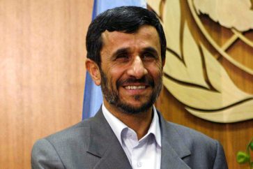 L'ex-président de la République islamique d'Iran Mahmoud Ahmadinejad