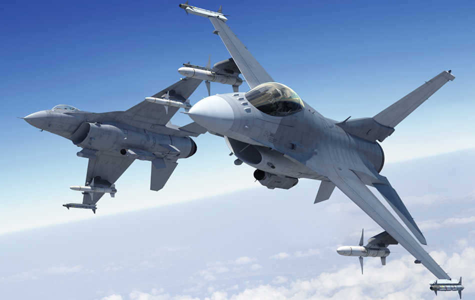 Des F-16 Viper de l’US Air Force