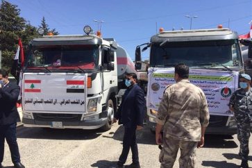 Citernes de pétrole irakien offerts au Liban