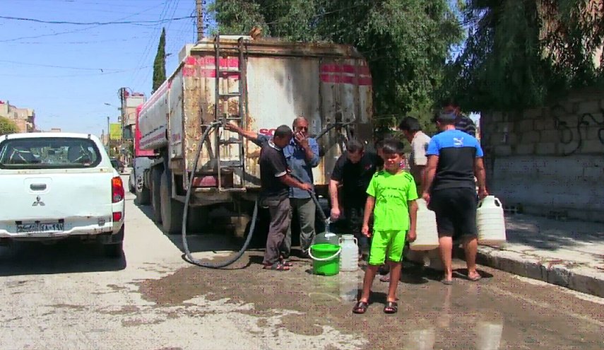 Des bombardements et des pilonnages entrepris par l’armée turque ont mis hors service la station d’eau potable à Hassaké