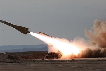 L’Iran a tiré avec succès un missile Shalamcheh. ©Tasnim News