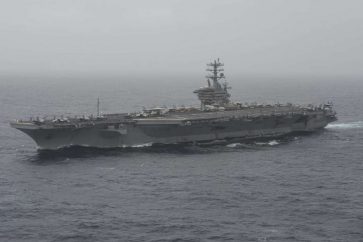Le porte-avions USS Nimitz