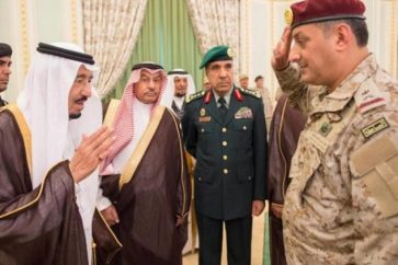 Le roi Salmane et le prince Fahad ben Turki