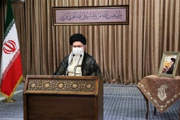 Le Leader de la Révolution islamique a prononcé un discours à l'occasion de la semaine de la Défense sacrée, le 21 septembre 2020.©Khamenei.ir
