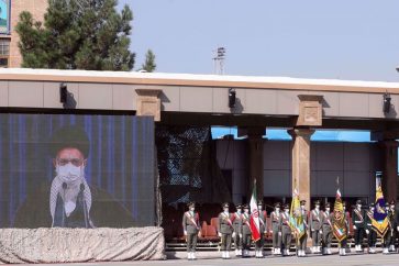 Discours en visioconférence du leader iranien à l'adresse des diplômés de l'Université Imam Ali, le 12 octobre 2020. ©leader.ir