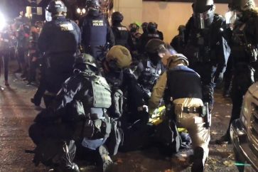 Dix personnes arrêtées en marge de manifestations post-électorales à Portland