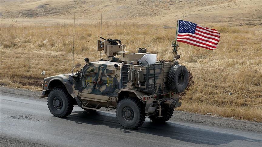 Un véhicule militaire US au nord-est de la Syrie
