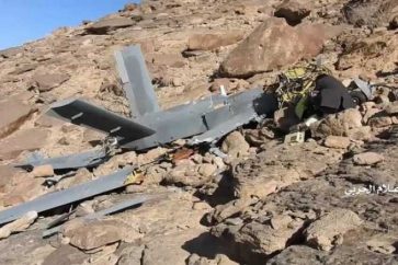 Le drone saoudien CH4 abattu dans la province de Ma'reb