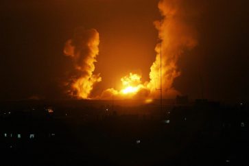 Raids israéliens contre Gaza