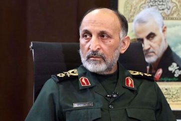 Le général Mohammad Hejazi, commandant adjoint de la Force Qods du CGRI