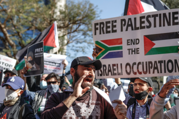 Plusieurs centaines de Sud-Africains ont réclamé la "Fin de l'occupation illégale de la Palestine"