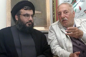 Sayed Hassan Nasrallah et Ahmad Jibril