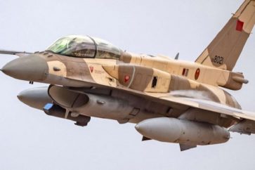 L’avion s’est envolé pour ‘Israël’ avant un exercice international qui aura lieu, cette semaine, dans le sud des territoires occupés.