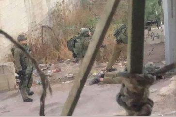 Des soldats d'occupation israélienne