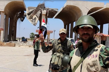 Des soldats de l'armée syrienne