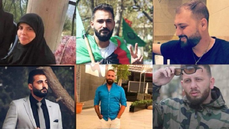 Les six martyrs du massacre de Tayyouneh