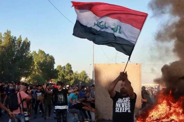 Manifestation dans la capitale irakienne Bagdad