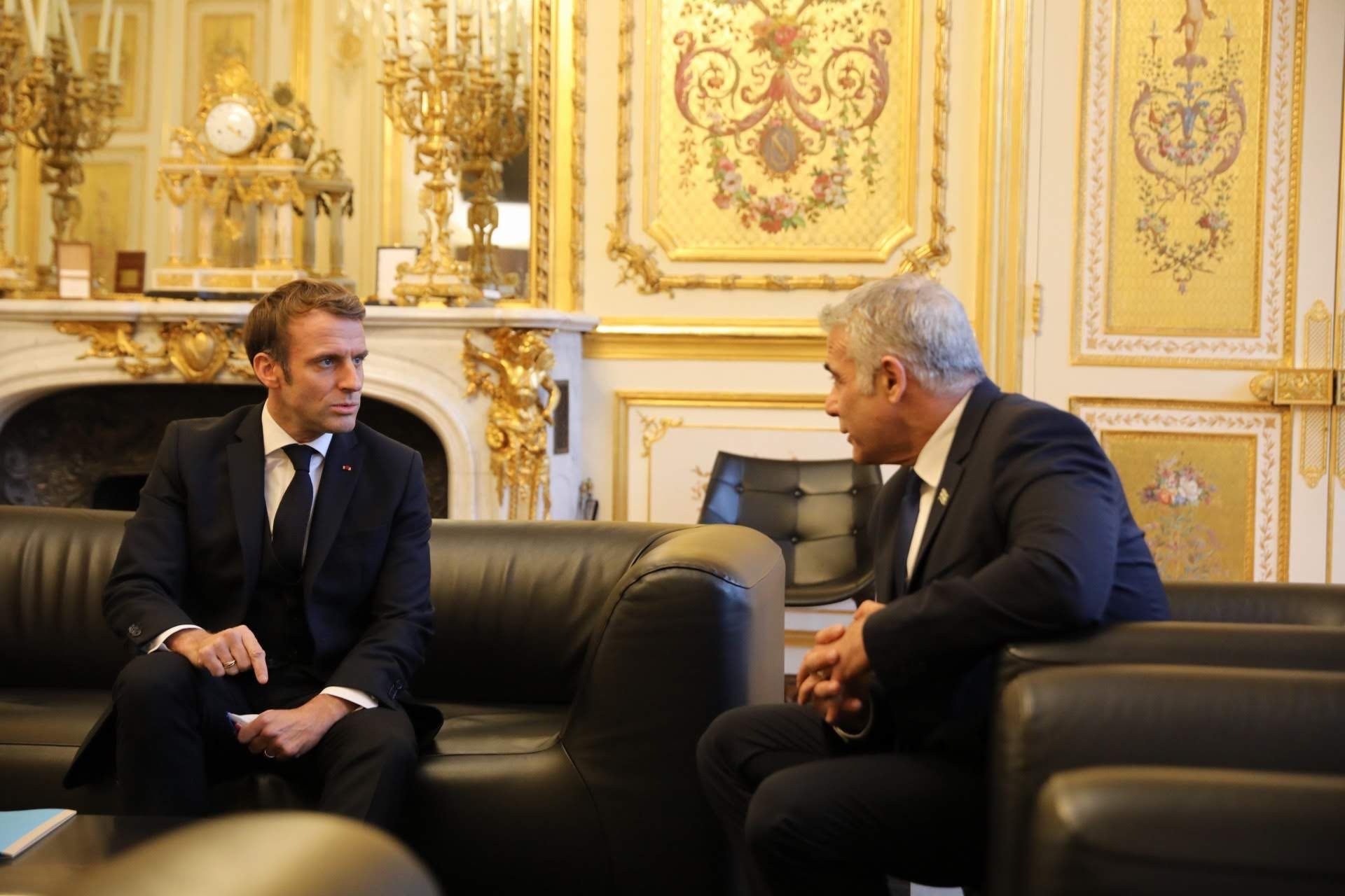 Macron et Lapid